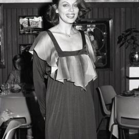 Noosa Ladies Lions fashion parade, Chantilly Restaurant, Noosa Heads, ca 1974