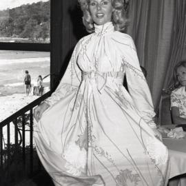 Noosa Ladies Lions fashion parade, Chantilly Restaurant, Noosa Heads, ca 1974
