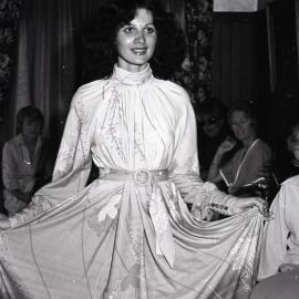Noosa Ladies Lions fashion parade, Chantilly Restaurant, Noosa Heads, ca 1974