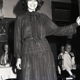 Noosa Ladies Lions fashion parade, Chantilly Restaurant, Noosa Heads, ca 1974