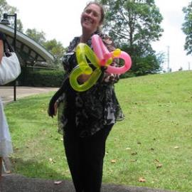 Kerri Contini, Library Manager, Noosaville Library and Noosa Leisure Centre 15th Birthday, Wallace Park, Noosaville, December 2008