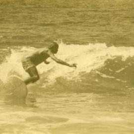 Graham Black, first Noosa Surfing Championships, Sunshine Beach, 7-8 September 1968