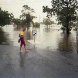Flooding, Cnr Doonella Street and Lake Street, Tewantin, 1992