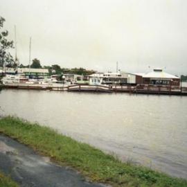 Flooding, Harbour Town, Tewantin, 1992