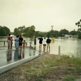 Flooding, Doonella Bridge, Tewantin, 1992