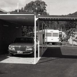 Carport, Pine Trees Motel, Hastings Street, Noosa Heads, August 1974