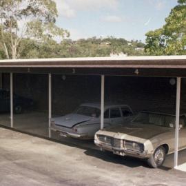 Carport, Pine Trees Motel, Hastings Street, Noosa Heads, August 1974