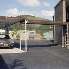 Carport, Pine Trees Motel, Hastings Street, Noosa Heads, August 1974
