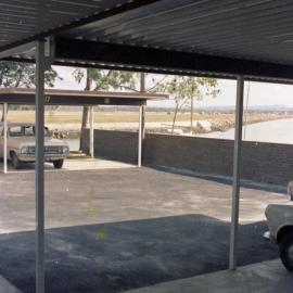 Carport, Pine Trees Motel, Hastings Street, Noosa Heads, August 1974