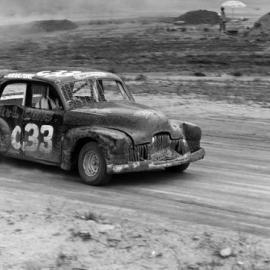 Car racing, speedway meeting, Caboolture, March 1973
