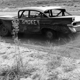 Car racing, speedway meeting, Caboolture, March 1973