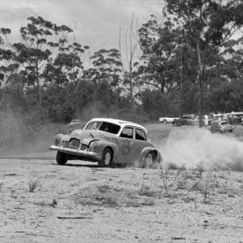 Car racing, speedway meeting, Caboolture, March 1973