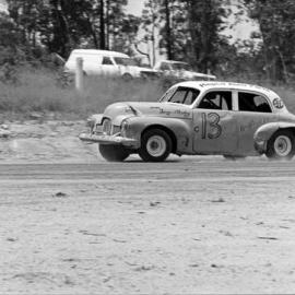 Car racing, speedway meeting, Caboolture, March 1973