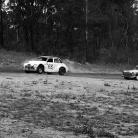 Car racing, speedway meeting, Caboolture, March 1973