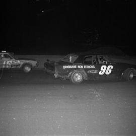 Car racing, Mothar Mountain Speedway, Gympie, 24 September 1973