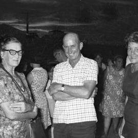 Attendees, Christmas Eve Mardi Gras, Poinciana Avenue, Tewantin, 24 December 1969