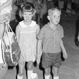 Attendees, Christmas Eve Mardi Gras, Poinciana Avenue, Tewantin, 24 December 1969