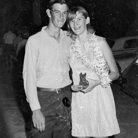 Attendees, Christmas Eve Mardi Gras, Poinciana Avenue, Tewantin, 24 December 1969