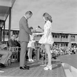 Duke of Edinburgh Gold Awards ceremony, Maryborough, 24 October 1973