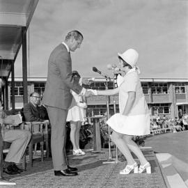 Duke of Edinburgh Gold Awards ceremony, Maryborough, 24 October 1973