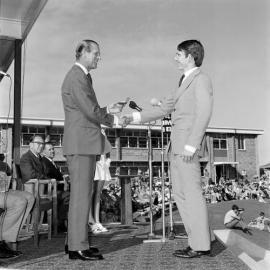 Duke of Edinburgh Gold Awards ceremony, Maryborough, 24 October 1973