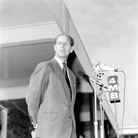 Duke of Edinburgh, Duke of Edinburgh Gold Awards ceremony, Maryborough, 24 October 1973