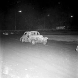 Car racing, Sunshine Coast Speedway, Wappa Falls Road, Yandina, ca November 1973