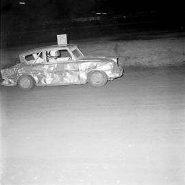 Car racing, Sunshine Coast Speedway, Wappa Falls Road, Yandina, ca November 1973