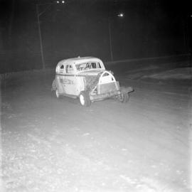 Car racing, Sunshine Coast Speedway, Wappa Falls Road, Yandina, ca November 1973