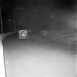 Car racing, Sunshine Coast Speedway, Wappa Falls Road, Yandina, ca November 1973