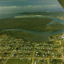 Aerial view, Tewantin, ca April 1974
