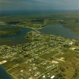 Aerial view, Tewantin, ca April 1974