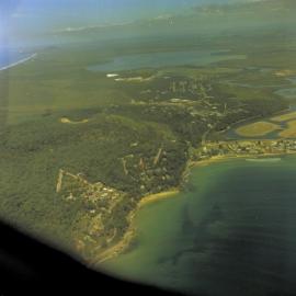 Aerial view, Laguna Bay, Noosa Heads, ca April 1974