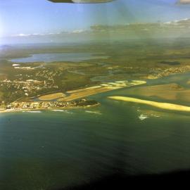 Aerial view, Noosa Heads, ca April 1974