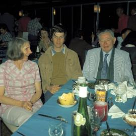 Diners, Mikado Motor Inn Restaurant, Rainbow Beach, ca October 1974