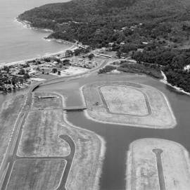 Aerial view, Noosa Sound development, Noosa Heads, December 1973
