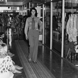 Fashion parade, Mayfair Arcade, Tewantin, 1973