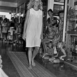 Fashion parade, Mayfair Arcade, Tewantin, 1973