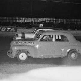 Car racing, Sunshine Coast Speedway, Wappa Falls Road, Yandina, December 1973