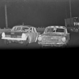 Car racing, Sunshine Coast Speedway, Wappa Falls Road, Yandina, December 1973