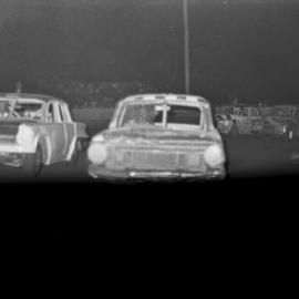 Car racing, Sunshine Coast Speedway, Wappa Falls Road, Yandina, December 1973