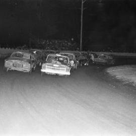 Car racing, Sunshine Coast Speedway, Wappa Falls Road, Yandina, December 1973