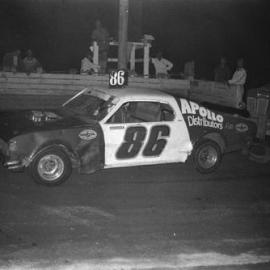 Car racing, Sunshine Coast Speedway, Wappa Falls Road, Yandina, December 1973