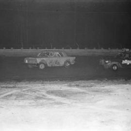 Car racing, Sunshine Coast Speedway, Wappa Falls Road, Yandina, December 1973