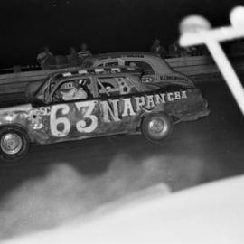 Car racing, Sunshine Coast Speedway, Wappa Falls Road, Yandina, December 1973