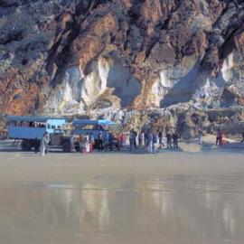 Daytrippers, Coloured Sands Tour, Teewah Beach, Noosa North Shore, July 1974 