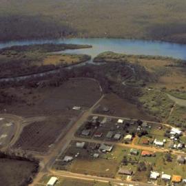 Aerial view, Riveredge Estate, Tewantin, October 1974