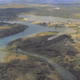 Aerial view, Riveredge Estate, Tewantin, October 1974
