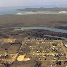 Aerial view, Riveredge Estate, Tewantin, October 1974