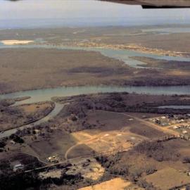 Aerial view, Riveredge Estate, Tewantin, October 1974